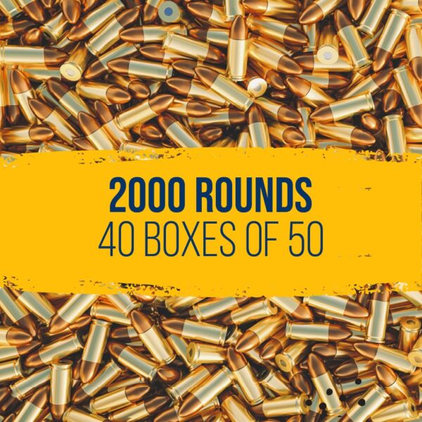 2000 rounds 9mm